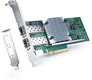 10GbE SFP+ NIC Network Adapter Card, Dual SFP+ Ports, with Broadcom BCM57810S Controller, PCI-E X 8, PCI Express LAN Card, Fiber to Ethernet Server Adapter Support Windows Server/Windows/Linux/VMware 10GbE SFP+ NIC Network Adapter Card, Dual SFP+ Ports, with Broadcom BCM57810S Controller, PCI-E X 8, PCI Express LAN Card, Fiber to Ethernet Server Adapter Support Windows Server/Windows/Linux/VMware