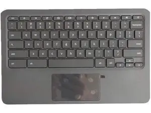 Replacement for HP Chromebook 11 G6 EE Laptop Upper Case Palmrest Keyboard Touchpad Assembly Part L14921-001 - OEM Replacement for HP Chromebook 11 G6 EE Laptop Upper Case Palmrest Keyboard Touchpad Assembly Part L14921-001 - OEM