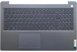 Replacement Laptop Upper Case Palmrest Backlit Keyboard Touchpad Assembly Part for Lenovo ideapad 3-15ITL6 3-15ADA6 3-15ALC6 5CB1B65660 Gray Replacement Laptop Upper Case Palmrest Backlit Keyboard Touchpad Assembly Part for Lenovo ideapad 3-15ITL6 3-15ADA6 3-15ALC6 5CB1B65660 Gray