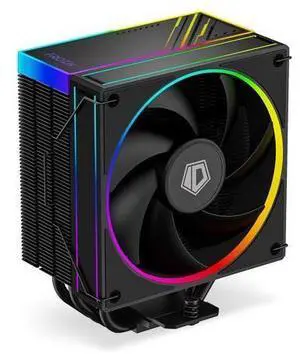 ID-COOLING IS-55 Black Desktop CPU Cooler Low Profile 57mm Height CPU Air Cooler 5 Heatpipes 120x120x15mm Slim Fan, CPU Fan for Intel LGA1700/115X/1200; AMD AM4/AM5 ID-COOLING IS-55 Black Desktop CPU Cooler Low Profile 57mm Height CPU Air Cooler 5 Heatpipes 120x120x15mm Slim Fan, CPU Fan for Intel LGA1700/115X/1200; AMD AM4/AM5