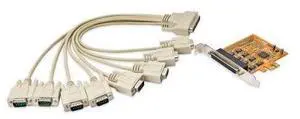 Syba SY-PEX15019 PCI-Express RS-232 Serial 8-Port Card with OXPCIe958 Chipset Syba SY-PEX15019 PCI-Express RS-232 Serial 8-Port Card with OXPCIe958 Chipset