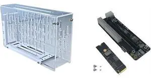 M.2 M-Key to PCIE 4.0X4 External Graphics Card Stand Bracket Compatible with Oculink/M.2 NVMe Laptop eGPU GDP Handhelds (Dock-OC4+ACB1) M.2 M-Key to PCIE 4.0X4 External Graphics Card Stand Bracket Compatible with Oculink/M.2 NVMe Laptop eGPU GDP Handhelds (Dock-OC4+ACB1)