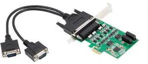 Syba 2 Port DB9 RS-422 / 485 Serial PCI-Express 2.0 x1 Card (SI-PEX15043) Syba 2 Port DB9 RS-422 / 485 Serial PCI-Express 2.0 x1 Card (SI-PEX15043)
