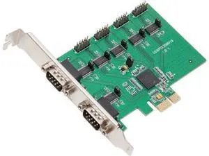 IO CREST 6 Port RS-232 DB9 Serial PCI-Express 2.0 x1 Card SI-PEX15040 IO CREST 6 Port RS-232 DB9 Serial PCI-Express 2.0 x1 Card SI-PEX15040