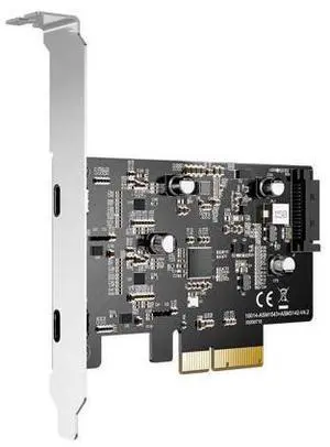 MAIWO 10Gbps PCIE USB C 3.2 GEN 2 Card, 2-Port USB-C to PCIE Expansion Card, Support PCIE X4 X8 X16 Host, PCI Express X4 to USB 3.2 GEN 2 Adapter for Desktop PC MAIWO 10Gbps PCIE USB C 3.2 GEN 2 Card, 2-Port USB-C to PCIE Expansion Card, Support PCIE X4 X8 X16 Host, PCI Express X4 to USB 3.2 GEN 2 Adapter for Desktop PC