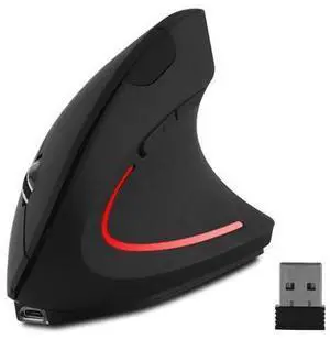 Wireless Vertical Mouse, Wireless Ergonomic Vertical Mouse, 2.4G High Precision Optical Mice 800/1200/1600DPI for PC Laptop Desktop Mac (Ergonomic Mouse-Rechargeable) Wireless Vertical Mouse, Wireless Ergonomic Vertical Mouse, 2.4G High Precision Optical Mice 800/1200/1600DPI for PC Laptop Desktop Mac (Ergonomic Mouse-Rechargeable)