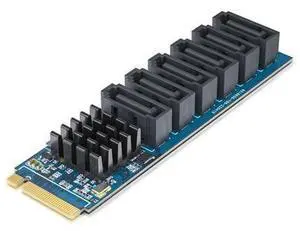10Gtek M.2 to SATA Adapter, M Key to SATA3.0 Card, ASMedia ASM1166 Chip, Support SSD and HDD for Desktop PC with LED Indicator, Tools Included 10Gtek M.2 to SATA Adapter, M Key to SATA3.0 Card, ASMedia ASM1166 Chip, Support SSD and HDD for Desktop PC with LED Indicator, Tools Included