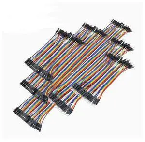 40P color DuPont wire Mother-to-mother / Father-to-mother / Father-to-father 10/20/30CM Non-welded DuPont wire 10 cm male to female 40P color DuPont wire Mother-to-mother / Father-to-mother / Father-to-father 10/20/30CM Non-welded DuPont wire 10 cm male to female