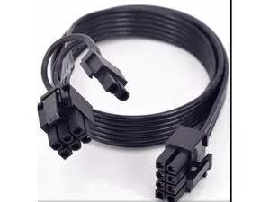 PCI-e 8Pin to 8Pin 6+2Pin GPU Cable Flat 60cm 18AWG For CoolerMaster MWE GOLD 550W 650W 750W Fully Modular Not for MWE V2 Series PCI-e 8Pin to 8Pin 6+2Pin GPU Cable Flat 60cm 18AWG For CoolerMaster MWE GOLD 550W 650W 750W Fully Modular Not for MWE V2 Series