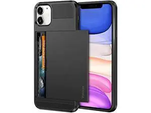 Vofolen Case for iPhone 11 Case Wallet Credit Card Holder ID Slot Sliding Door Hidden Pocket Anti-Scratch Dual Layer Hybrid Bumper Armor Protective Hard Shell Back Cover for iPhone 11 6.1 Black Vofolen Case for iPhone 11 Case Wallet Credit Card Holder ID Slot Sliding Door Hidden Pocket Anti-Scratch Dual Layer Hybrid Bumper Armor Protective Hard Shell Back Cover for iPhone 11 6.1 Black