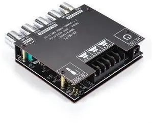 ZK-MT21 2.1-channel Bluetooth digital power amplifier module - bass and treble adjustable subwoofer - neutral tone - no logo ZK-MT21 2.1-channel Bluetooth digital power amplifier module - bass and treble adjustable subwoofer - neutral tone - no logo