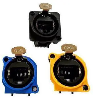 Network jack, Cannon, Lighting and sound equipment, Network interface, Cannon socket, XLR series, RJ45 series Network jack, Cannon, Lighting and sound equipment, Network interface, Cannon socket, XLR series, RJ45 series