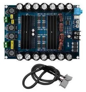 XH-M641 dual-channel battery high-power amplifier board, TPA3116D2, vehicle-mounted amplifier, DC12V 150W * 2 XH-M641 dual-channel battery high-power amplifier board, TPA3116D2, vehicle-mounted amplifier, DC12V 150W * 2