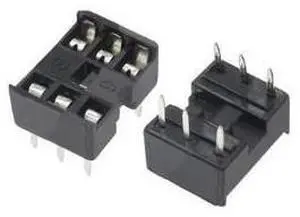 IC socket integrated circuit single-chip microcontroller through-hole DIP chip round-hole base sub-assembly 6 8 14 16 20 28 40 pins DIP-32P round-hole wide-body IC socket integrated circuit single-chip microcontroller through-hole DIP chip round-hole base sub-assembly 6 8 14 16 20 28 40 pins DIP-32P round-hole wide-body