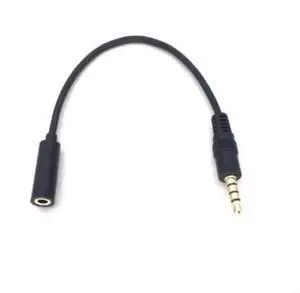3.5mm Exteon Cable Headphone Exteon Cable 4 Poles Aux Cable Audio Stereo Jack 3.5mm Male to Female TRRS Cord 3.5mm Exteon Cable Headphone Exteon Cable 4 Poles Aux Cable Audio Stereo Jack 3.5mm Male to Female TRRS Cord