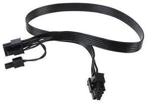 PCIe 8pin To 6+2Pin Power Supply Cable GPU 8 Pin To 6pin PSUs Modular For CX-M Series CX850M CX750M CX600M CX500M(60cm) PCIe 8pin To 6+2Pin Power Supply Cable GPU 8 Pin To 6pin PSUs Modular For CX-M Series CX850M CX750M CX600M CX500M(60cm)