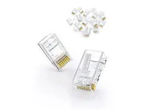 UGREEN RJ45 Connector 50 Pack Cat6 Cat5e RJ45 Pass Through Plug Ends Ethernet Cable Crimp Network Plug LAN Connector Crystal UGREEN RJ45 Connector 50 Pack Cat6 Cat5e RJ45 Pass Through Plug Ends Ethernet Cable Crimp Network Plug LAN Connector Crystal