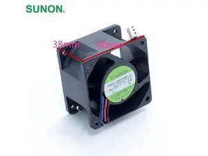 For SUNON 6038 winds of 60mm server fan 12V 11.2W PMD1206PMB1-A 60*60*38mm For SUNON 6038 winds of 60mm server fan 12V 11.2W PMD1206PMB1-A 60*60*38mm