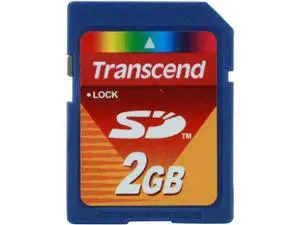Transcend 2GB Secure Digital (SD) Flash Card Model TS2GSDC Transcend 2GB Secure Digital (SD) Flash Card Model TS2GSDC