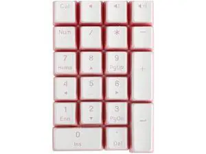 Kesoto Mechanical Gaming Keyboard Numeric Keycaps, PBT Keycaps, Dustproof Waterproof Anti-Slip Home Custom Keycaps for Numeric Keypad - Pink, 21Key for OEM Kesoto Mechanical Gaming Keyboard Numeric Keycaps, PBT Keycaps, Dustproof Waterproof Anti-Slip Home Custom Keycaps for Numeric Keypad - Pink, 21Key for OEM