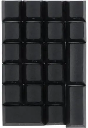 Kesoto Mechanical Gaming Keyboard Numeric Keycaps, PBT Keycaps, Dustproof Waterproof Anti-Slip Home Custom Keycaps for Numeric Keypad - Black Side Font, 21Key for Cherry Kesoto Mechanical Gaming Keyboard Numeric Keycaps, PBT Keycaps, Dustproof Waterproof Anti-Slip Home Custom Keycaps for Numeric Keypad - Black Side Font, 21Key for Cherry