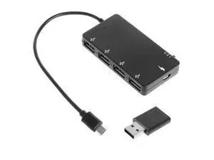 Micro USB OTG 4 Port Hub Power Charging Adapter Cable For Smartphone Tablet Micro USB OTG 4 Port Hub Power Charging Adapter Cable For Smartphone Tablet