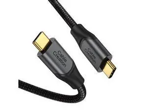 USB C Cable 10 FT 100W 20V/5A CableCreation Durable USB C to C Cable 10FT Braided Fast Charging Cable 480Mbps Data Cable for MacBook Pro iPad Air XPS S21 S20 and Other USB C Devices 3m Gray USB C Cable 10 FT 100W 20V/5A CableCreation Durable USB C to C Cable 10FT Braided Fast Charging Cable 480Mbps Data Cable for MacBook Pro iPad Air XPS S21 S20 and Other USB C Devices 3m Gray