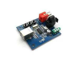 FOR PCM2704 USB DAC To S/PDIF Sound Card Decoder Board 3.5mm Analog Output F/PC FOR PCM2704 USB DAC To S/PDIF Sound Card Decoder Board 3.5mm Analog Output F/PC