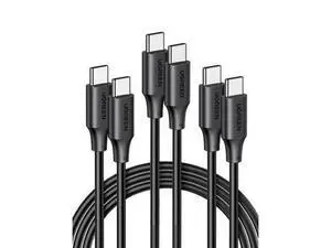 UGREEN 100W 3-Pack USB C Cable, Fast Charging USB-C Charger Cable Compatible with iPhone 16/16 Plus/16 Pro/16 Pro Max/15, MacBook Pro 2022, iPad Pro 2022, Galaxy S24/S23 Ultra, Pixel, 6.6FT UGREEN 100W 3-Pack USB C Cable, Fast Charging USB-C Charger Cable Compatible with iPhone 16/16 Plus/16 Pro/16 Pro Max/15, MacBook Pro 2022, iPad Pro 2022, Galaxy S24/S23 Ultra, Pixel, 6.6FT