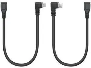Short Micro USB Exteon Cable 9inch, 90 Degree Micro USB Left & Right Angle Male to Female Charging and Data Sync Cable, for Device Cellphone, Tablet, MP3 Exteon and More(1Pair) Short Micro USB Exteon Cable 9inch, 90 Degree Micro USB Left & Right Angle Male to Female Charging and Data Sync Cable, for Device Cellphone, Tablet, MP3 Exteon and More(1Pair)