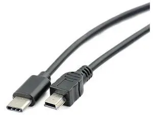 1pc USB Type-c to Mini USB Cable USB-C Male to Mini-B Male Converter Adapter Lead Data Cable 30cm 1pc USB Type-c to Mini USB Cable USB-C Male to Mini-B Male Converter Adapter Lead Data Cable 30cm