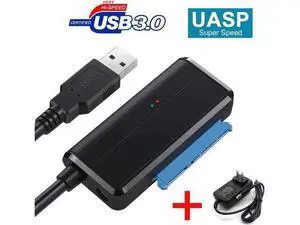 USB 3.0 To Sata 3 2 1 HDD SSD Hard Disk Drive Adapter Converter Cable SataIII To USB 3.0 for 2.5"" 3.5"" Inch Sata III II I with 12V 2A Power Adapter USB 3.0 To Sata 3 2 1 HDD SSD Hard Disk Drive Adapter Converter Cable SataIII To USB 3.0 for 2.5"" 3.5"" Inch Sata III II I with 12V 2A Power Adapter