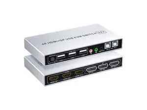 DP Plus HDMI KVM Switch for 2 Computers in 2 Monitors Out, Vszerda 4k@60hz Dual Monitor KVM Switch Support HDMI + DP in to HDMI + DP Out DP Plus HDMI KVM Switch for 2 Computers in 2 Monitors Out, Vszerda 4k@60hz Dual Monitor KVM Switch Support HDMI + DP in to HDMI + DP Out