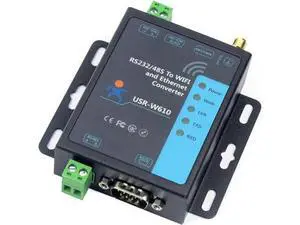 Serial to WiFi Ethernet Wireless Converter RS232 RS485 Serial Server (USR-W610) Serial to WiFi Ethernet Wireless Converter RS232 RS485 Serial Server (USR-W610)