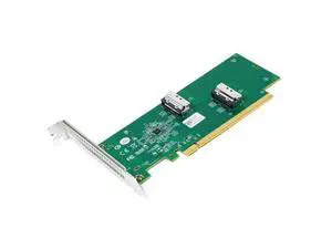 Vszerda Adapter PCIE5.0 PCI-Express 16x to Dual MCIO 8i Mini Cool Edge IO SFF-TA-1016 VROC Adapter for Mainboard SSD Graphics Card Vszerda Adapter PCIE5.0 PCI-Express 16x to Dual MCIO 8i Mini Cool Edge IO SFF-TA-1016 VROC Adapter for Mainboard SSD Graphics Card
