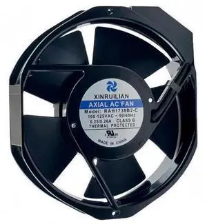 Vszerda for XINRUILIAN RAH1738B2-C Cooling Fan 100-125VAC 0.25/0.26A 50/60Hz 172x150x38mm 172mm Cabinet Cooling Fan 2-pin Vszerda for XINRUILIAN RAH1738B2-C Cooling Fan 100-125VAC 0.25/0.26A 50/60Hz 172x150x38mm 172mm Cabinet Cooling Fan 2-pin