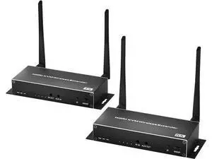 Wireless HDMI Video Transmitter and Receiver 5G 4k 200M HDMI KVM Extender 1080P Display for Meeting Camera Laptop PC To TV HDTV Wireless HDMI Video Transmitter and Receiver 5G 4k 200M HDMI KVM Extender 1080P Display for Meeting Camera Laptop PC To TV HDTV