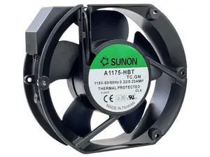 for SUNON A1175-HBT TC.GN AXIAL Fan, 115VAC 50/60Hz 0.22/0.23A 2-pin Cooling Fan 172×150×51mm Fan A1175-HBT TC.GN for SUNON A1175-HBT TC.GN AXIAL Fan, 115VAC 50/60Hz 0.22/0.23A 2-pin Cooling Fan 172×150×51mm Fan A1175-HBT TC.GN