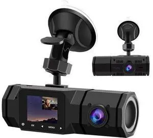 Upgraded Dual Dash Cam, FHD 1080P Front and Interior Dual Dash Cameras IR Night Vision Dashcam for Car/ Taxi Loop-Recording, G-Sensor& Parking Mode Upgraded Dual Dash Cam, FHD 1080P Front and Interior Dual Dash Cameras IR Night Vision Dashcam for Car/ Taxi Loop-Recording, G-Sensor& Parking Mode