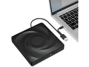 Vszerda External Blu-ray Drive, USB 3.0 Type-C Optical External DVD Drive Burner, External Bluray Burner Compatible with Windows/MacOS/Linux Laptop Desktop Vszerda External Blu-ray Drive, USB 3.0 Type-C Optical External DVD Drive Burner, External Bluray Burner Compatible with Windows/MacOS/Linux Laptop Desktop