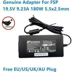 19.5V 9.23A 180W 5.5x2.5mm FSP FSP180-AJBN3 AC Power Adapter For MAG-15 XNE15E19 EG-LP5-BK Laptop Power Supply Charger 19.5V 9.23A 180W 5.5x2.5mm FSP FSP180-AJBN3 AC Power Adapter For MAG-15 XNE15E19 EG-LP5-BK Laptop Power Supply Charger