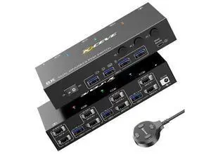 8K KVM Switch 2 Monitors 3 Computer, Dual Monitors USB 3.0 Displayport KVM Switcher, Supports 8K@60Hz for 3 DP Port PC Share 2 DP Monitors, Keyboard and Mouse 8K KVM Switch 2 Monitors 3 Computer, Dual Monitors USB 3.0 Displayport KVM Switcher, Supports 8K@60Hz for 3 DP Port PC Share 2 DP Monitors, Keyboard and Mouse