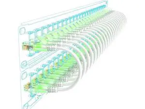 Cat6a Patch Cables Slim 10ft (24 Pack), Flexible Cat6 Ethernet Patch Cable 10G 550MHZ, 28AWG Pure Copper Cat6 Patch Cable for Network Cabinet, Cat 6 Patch Cable White Cat6a Patch Cables Slim 10ft (24 Pack), Flexible Cat6 Ethernet Patch Cable 10G 550MHZ, 28AWG Pure Copper Cat6 Patch Cable for Network Cabinet, Cat 6 Patch Cable White