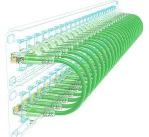 Vszerda Cat6a Patch Cables Slim 3ft (24 Pack), Flexible Cat6 Ethernet Patch Cable 10G 550MHZ, 28AWG Pure Copper Cat6 Patch Cable for Network Cabinet, Cat 6 Patch Cable Green Vszerda Cat6a Patch Cables Slim 3ft (24 Pack), Flexible Cat6 Ethernet Patch Cable 10G 550MHZ, 28AWG Pure Copper Cat6 Patch Cable for Network Cabinet, Cat 6 Patch Cable Green