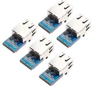 USR-K7 Low Cost TTL UART to Ethernet Module 10/100Mbps Super Port Ethernet to Serial Module Support Modbus RTU to Modbus TCP with RJ45 Port (5PCS) USR-K7 Low Cost TTL UART to Ethernet Module 10/100Mbps Super Port Ethernet to Serial Module Support Modbus RTU to Modbus TCP with RJ45 Port (5PCS)