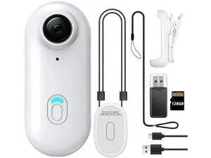 28GB FHD 1080P Mini Body Camera, Wearable Action Body Cam, Thumb Size Hands Free Recording Body Worn Camera, Premium Portable Camcorder Mount Anywhere for Pet Walking, Work, Travel (White) 28GB FHD 1080P Mini Body Camera, Wearable Action Body Cam, Thumb Size Hands Free Recording Body Worn Camera, Premium Portable Camcorder Mount Anywhere for Pet Walking, Work, Travel (White)