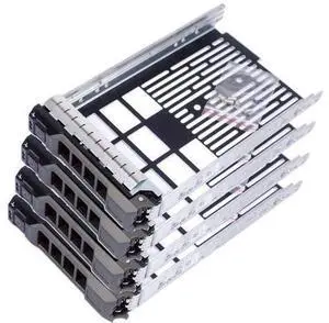 Pack-4, Hard Drive Tray Caddy for D.ell Poweredge Series 11/12/13 Generation Models 3.5" SAS/SATA R320 R430, R530, R730, T430, T630, R420, R520, R720, T420, T620, R410, R510, R710, T410, T610 T710 Pack-4, Hard Drive Tray Caddy for D.ell Poweredge Series 11/12/13 Generation Models 3.5" SAS/SATA R320 R430, R530, R730, T430, T630, R420, R520, R720, T420, T620, R410, R510, R710, T410, T610 T710