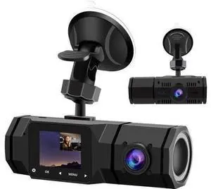Vszerda Upgraded Dual Dash Cam, FHD 1080P Front and Interior Dual Dash Cameras IR Night Vision Dashcam for Car/ Taxi Loop-Recording, G-Sensor& Parking Mode Vszerda Upgraded Dual Dash Cam, FHD 1080P Front and Interior Dual Dash Cameras IR Night Vision Dashcam for Car/ Taxi Loop-Recording, G-Sensor& Parking Mode