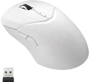 VT9Pro Wireless Gaming Mouse - Esports Grade Performance Gaming Mice, PAW 3398 Sensor, 26000 DPI, 1ms Response Time, 68g Lightweight, 10 Programmable Buttons, Long Battery Life, White VT9Pro Wireless Gaming Mouse - Esports Grade Performance Gaming Mice, PAW 3398 Sensor, 26000 DPI, 1ms Response Time, 68g Lightweight, 10 Programmable Buttons, Long Battery Life, White