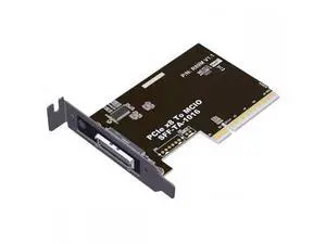 External MCIO 8i Mini Cool Edge IO SFF-TA-1016 to PCIE5.0 PCI-Express 8x VROC Adapter for Mainboard SSD Graphics Card SF-086-MC05 External MCIO 8i Mini Cool Edge IO SFF-TA-1016 to PCIE5.0 PCI-Express 8x VROC Adapter for Mainboard SSD Graphics Card SF-086-MC05